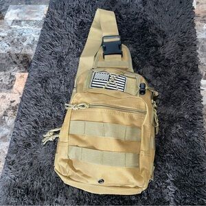 Tactical Gear Shoulder Bag Multi-Use Crossbody for Phone, Tools, Everyday Carry”